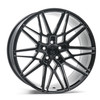 Axe Wheels 20x9 CF1 Compression Forged Alloy Wheel - 74.1 Bore - 5x115 BC - 25 Off Set - Gloss Black - 9020BLNK25CF1GB-115