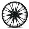 Axe Wheels 21x10.5 CF2 Compression Forged Alloy Wheel - 74.1 Bore - 5x115 BC - 32 Off Set - Gloss Black - 10521BLNK25CF2GB-32-115