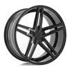 Axe Wheels 22x10.5 EX20 Gravity Cast Aluminum Wheel - 74.1 Bore - 5x112 BC - 25 Off Set - Full Gloss Black - 10522BLNK25EX20GB-25-112