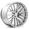 Axe Wheels 20x8.5 EX40 Gravity Cast Aluminum Wheel - 72.6 Bore - 5x110 BC - 25 Off Set - Silver Mirror Face - 8520BLNK25EX40SP-110