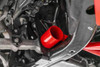 BMR Front Subframe Chassis Brace - 4-Point - Red (2024 - 2026 Mustang) CB770R