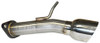 MRT Street Race Axle Back Exhaust - Single Exit (2013 - 2020 Toyota 86) 91Z152T