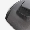 Anderson Composites Carbon Fiber Hood - Type GTD - Double Sided (2024 - 2026 Mustang) AC-HD24FDMU-GTD-DS