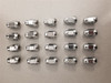 Shelby American Mustang Wheel Lug Nuts Polished - Set of 20 (2015 - 2025 Mustang) 41148HT-SET
