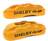 Shelby American Baer Shelby Pro Plus Brake System Rear - Orange (Comp Yellow) w/Black Lettering (2005 - 2014 Mustang / 2005 - 2014 Shelby) Z28-4262176