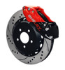 Shelby American Wilwood Rear 4-Piston Big Brake Kit-Black w/Red Lettering (2005-2014 Mustang / 2005-2014 GT500) S5MK-2300-UF