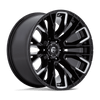 Fuel Off-Road 17x9 Rebar Wheel 6X120 BP 01mm ET 5.04 BS 67.06 Bore - Gloss Black Milled - D84917909450