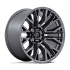 Fuel Off-Road 17x9 Rebar Wheel 6X139.7 BP 01mm ET 5.04 BS 106.10 Bore - Matte Gunmetal - D84817908450