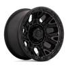 Fuel Off-Road 17x9 Traction Wheel 6X139.7 BP 01mm ET 5.04 BS 106.10 Bore - Matte Black with Double Dark Tint - D82417908450