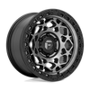 Fuel Off-Road 17x9 Unit  Wheel 6X139.7 BP 01mm ET 5.04 BS 106.10 Bore - Gunmetal with Matte Black Ring  - D78417908450