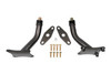 BMR Motor Mount Kit w/ Solid Bushings - Black (2016 - 2024 Camaro / 2015 - 2019 CTS-V) MM362H