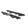 Snow Fuel Rail Kit for Return Style Fuel System w/ LS3 34mm Injector Height (LS3 Manifold) SNF-33343