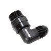 Snow 10AN ORB to 8AN 90 Degree Swivel Fitting Black SNF-60189