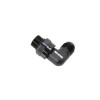 Snow 8AN ORB to 8AN 90 Degree Swivel Fitting Black SNF-60889