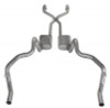 Pypes 2.5" Crossmember Back Exhaust System w/ H-Bomb H-Pipe System Includes Catalytic Converters No Mufflers (1975 - 1981 Chevrolet Camaro / 1975 - 1981 Pontiac Firebird) - SGF941E