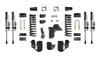 Maxtrac 6" Lift Kit Vulcan Reservoir Shocks - Factory Rear Air Ride (2019 - 2024 Dodge Ram 2500 4WD Diesel) - K947463VRA