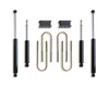 Maxtrac 2.5" Rear Lift Box Kit (4.125" X 13.5" U-Bolts) (2003 - 2008 Dodge Ram 2500/3500 & 1500 Mega Cab 2WD) - 902225L