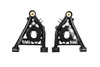 UMI Performance Front Upper & Lower A-Arms - 1/2" Taller Upper Ball Joints - Black (1978 - 1988 G-Body S-10) - 303133-1-B
