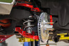 UMI Performance Front Lower A-Arms - Delrin - 1/2" Taller Ball Joints - Red (1978 - 1988 G-Body / 1982 - 2003 S10) - 3032-1-R