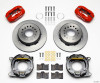 Wilwood Forged Dynalite Rear Parking Brake Kit - Red (1959 - 1964 B-Body / 1957 - 1962 Corvette) - 140-11828-R