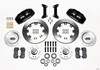 Wilwood Dynapro 6 Big Brake Front Hub Kit - Black (1979 - 1987 G Body) - 140-12837