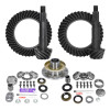Yukon Ring & Pinion Gear Kit Package - Front & Rear w/Install Kits - Factory Locker/5.29 Ratio (1997 - 2004 Tacoma 4WD / 1996 - 2002 4Runner 4WD) - YGT002-529
