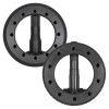 Yukon Ring & Pinion Gear Kit Package - Front & Rear w/Install Kits - A/T w/E-Locker/5.29 Ratio (2016 - 2020 Tacoma 4WD) - YGKT003-529