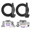 Yukon Gear Ring & Pinion Gear Kit Package - Front & Rear - 8.2"/8"IFS Diff w/o Factory Locker/4.56 Ratio (2010 - 2020 4Runner 4WD / 2010 - 2014 FJ Cruiser 4WD) - YGKT008-456-3
