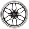 Billet Specialties 17x8 Win Lite LT 6 Lug Truck Wheel Black BRS26780
