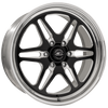 Billet Specialties 17x10 Lonestar LT Truck Wheel Black AMCB43710