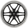Billet Specialties 17x10 Lonestar LT Truck Wheel Black AMCB43710