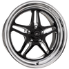 Billet Specialties 18x6 Lonestar LT Truck Wheel Black AMCB43860
