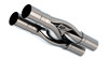 Borla Universal Hydroformed Switchfire X-Pipe 3in ID 3in OD Outlets W/O Notches - 60746 Photo - Primary