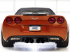 AWE Touring Edition Axleback Exhaust Black Tips (2005 - 2007 C6 Corvette 6.0L / 2008 6.0L) 3015-43660