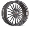 Vossen Forged S17-04 -21X10.5 / 5X120 / 74.1 - Brushed Stealth Grey Fountain Blue V F9X X5M Front - S17-04-1M002 Photo - Primary