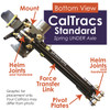 Calvert Racing CalTracs Standard Traction Bar (1966 - 1978 Mopar B-Body w/ 3" stock inboard kit) - 4229
