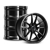 Velgen VF5 Wheel Kit - 19x10 / 20x12 - Gloss Black Sparkle (2014 - 2019 Corvette C7)
