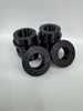 Performance suspension bushings with balanced stiffness and reduced NVH for street and track builds