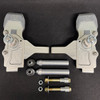 TRZ billet 1 inch drop spindle-mount drag spindles for C7 Corvette