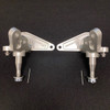 TRZ billet 2 inch drop Mustang spindles with extended steering arms
