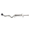 Thermal R&D Catback Exhaust - Single Exit - Dual Tip - Coated (2015 - 2020 F150 Super Crew 6.5ft Bed) B928-C925-CD