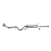 Thermal R&D Catback Exhaust - Single Exit - Dual Tip - Polished (2015 - 2020 F150 Super Cab 8ft Bed) B929-C925-D