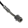 J&M Stainless Steel Braided Brake Line Kit - Front & Rear - Black (2024 - 2026 Mustang - Magneride & Brembo) 22593-B