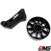 DMS +5mm Relocation Bracket & 100mm Idler Pulley (LSA Supercharged) 76108000019