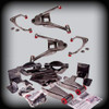 DJM Suspension Complete Lowering Kit w/ Shocks - 3" Front & 5" Rear (2007 - 2015 Silverado - Cast Iron Steering Knuckle) DJM2507-3/5