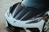 Anderson Composites Dry Carbon Fiber Hood - Type OE (2020 - 2026 Corvette C8) AC-HD20CHC8-OE-DRY