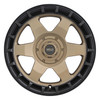 Weld 20x9 Ridge Wheel - 8x170 - 5.0 BS 0 ET - Satin Bronze / Satin Black W15009017500