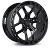 Vossen X Urban Forged UVX - 22x10.5 - ET32 - 5x120 - 72.6 - GB - Gloss Black - Defender Front - F-UVX-2B001 Photo - Primary
