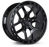Vossen X Urban Forged UVX - 22x10.5 - ET26 - 5x120 - 72.6 - GB - Gloss Black - Defender Front - F-UVX-2B002 Photo - Primary