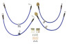 Steeda Brake Lines Stainless Braided (2016 - 2020 GT350 / 2020 - 2022 GT500 / 2021 - 2023 Mach 1) 555-6042